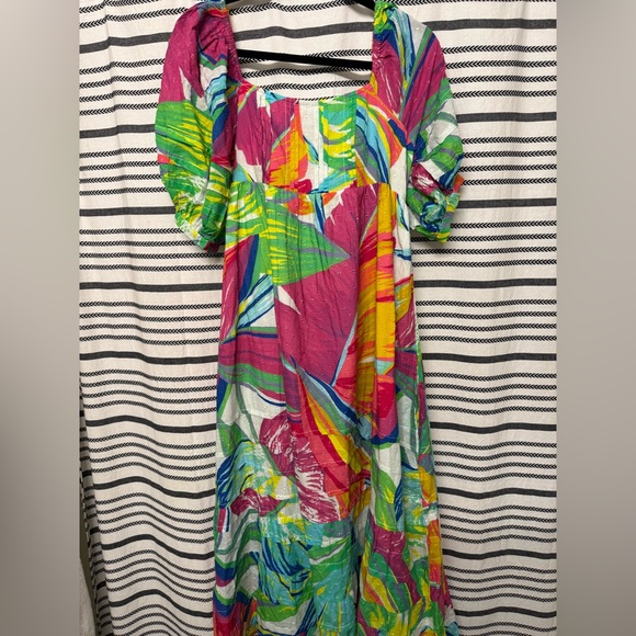 FARM Rio Vibrant Multicolor Kids Dress - Picture 2 of 3